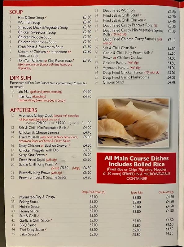 Cathay Cuisine Chinese Takeaway - Thumbnail 6